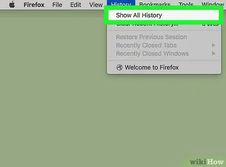 Imagen titulada View Your Browser History on a Mac Step 11