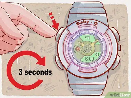 Imagen titulada Set the Time on a Baby G Watch Step 2