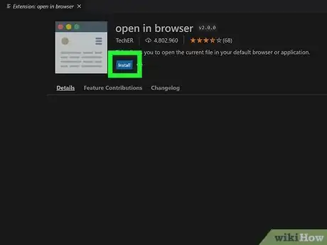 Imagen titulada Run a HTML File in Visual Studio Code Step 20