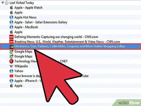Imagen titulada Clear History in Safari Step 7