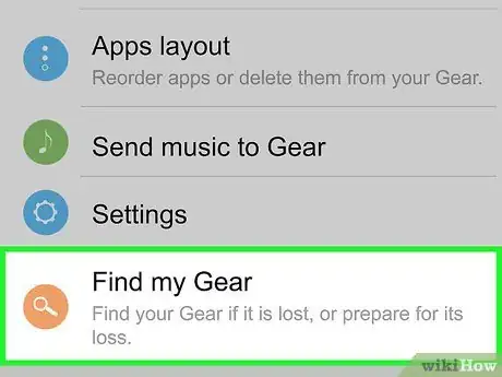 Imagen titulada Locate a Lost Galaxy Gear Using a Samsung Galaxy Device Step 8