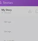 saber quién vio tu historia de Snapchat