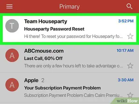 Imagen titulada Reset Password on Houseparty on iPhone or iPad Step 9
