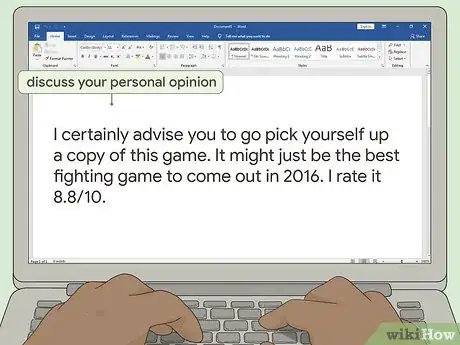Imagen titulada Write a Video Game Review Step 9