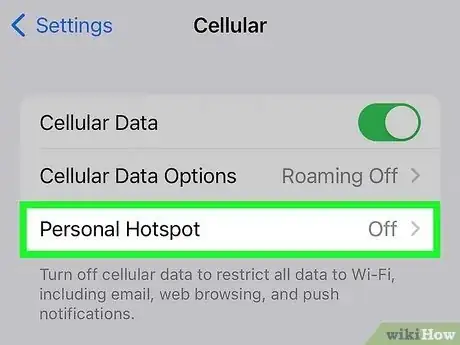 Imagen titulada Share Your iPhone Internet Connection With Your PC Step 4