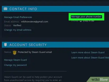 Imagen titulada Change Your Phone Number on Steam Step 4