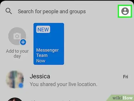 Imagen titulada Unblock Someone on Facebook Messenger Step 8