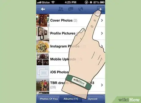Imagen titulada Upload Photos to Facebook Using the Facebook for iPhone Application Step 16