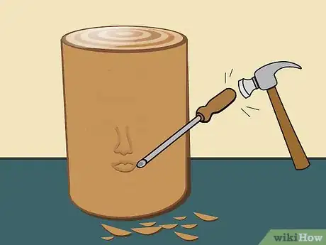 Imagen titulada Carve Faces in Wood Step 9