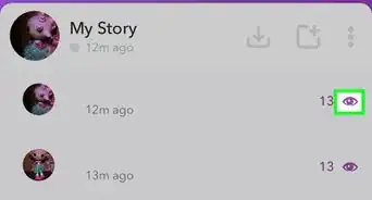 saber quién vio tu historia de Snapchat