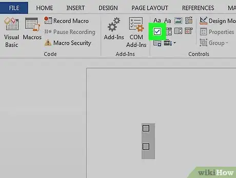 Imagen titulada Insert a Check Box in Word Step 9