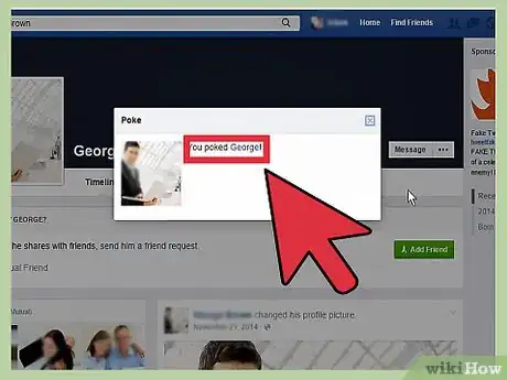 Imagen titulada Poke a Friend on Facebook Step 9