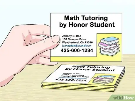 Imagen titulada Advertise to Be a Tutor Step 8