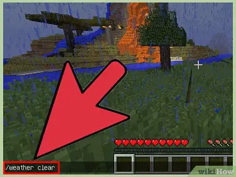 Imagen titulada Stop Rain in Minecraft Step 6