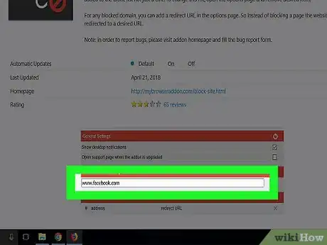 Imagen titulada Block and Unblock Internet Sites with Firefox Step 11