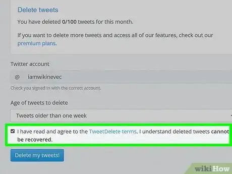 Imagen titulada Delete All Tweets Step 13