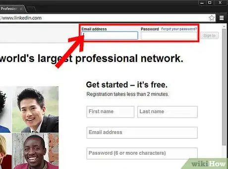 Imagen titulada Add an Extra Email Address on LinkedIn Step 3