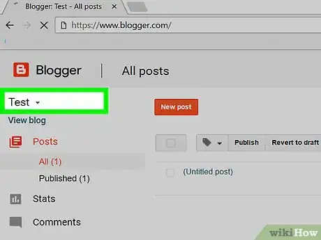 Imagen titulada Put AdSense Ads on a Blogger Blog Step 2