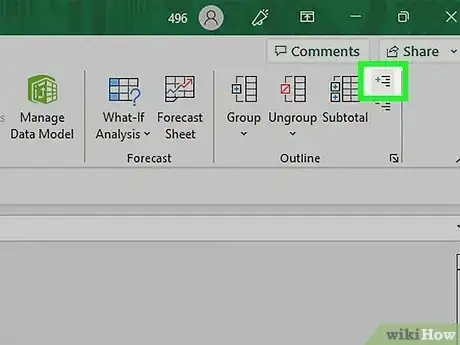 Imagen titulada Collapse Columns in Excel Step 7