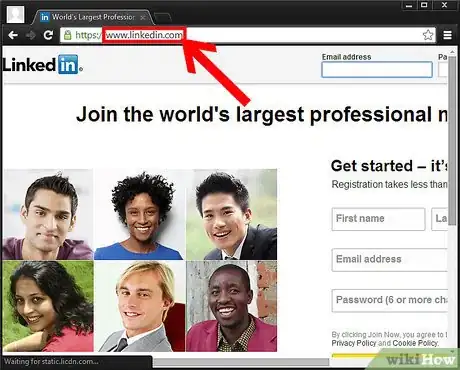 Imagen titulada Add an Extra Email Address on LinkedIn Step 2