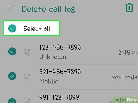 Imagen titulada Delete the Call History on Android Step 17