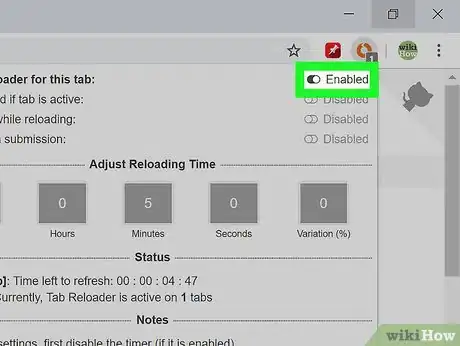 Imagen titulada Auto Refresh in Chrome Step 6