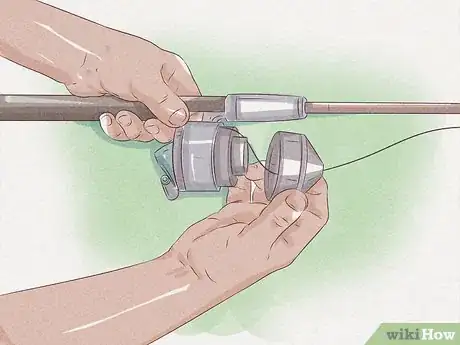 Imagen titulada Spool New Fishing Line Onto a Reel Step 11