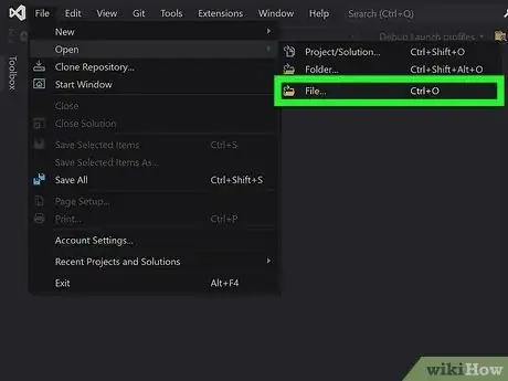 Imagen titulada Edit DLL Files in Visual Studio Step 4
