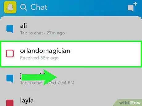 Imagen titulada Save Snapchat Conversations Step 3