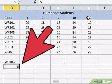 Imagen titulada Match Data in Excel Step 7