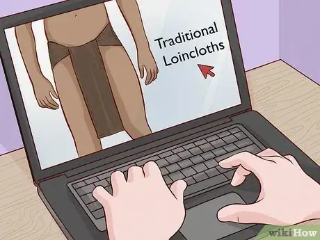 Imagen titulada Put on a Loincloth Step 3