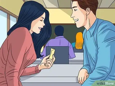 Imagen titulada Flirt With a Girl in Class Step 6