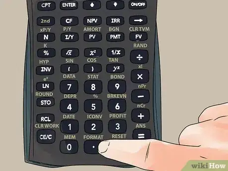 Imagen titulada Set Decimal Places on a TI BA II Plus Calculator Step 3