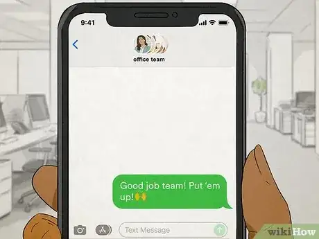 Imagen titulada What Does the Hands Up Emoji Mean Step 4