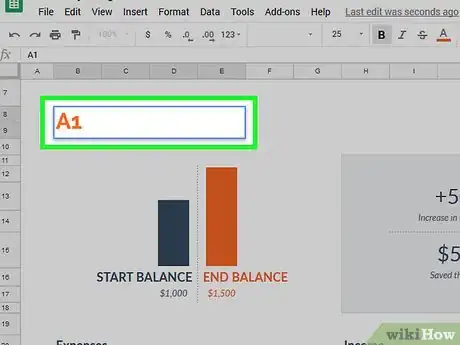 Imagen titulada Make a Spreadsheet Step 34