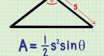 encontrar el área de un triángulo isósceles