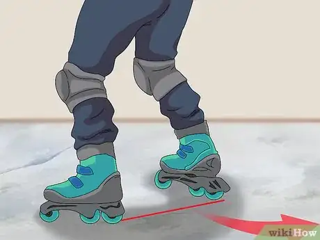 Imagen titulada Roller Skate Backwards Step 4