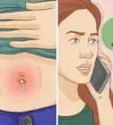 limpiar un piercing corporal