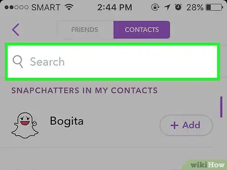 Imagen titulada Find People on Snapchat Step 5