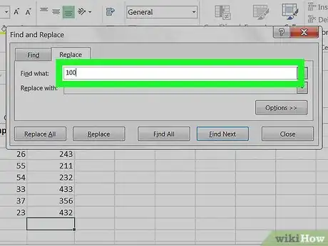 Imagen titulada Find and Replace on Excel on PC or Mac Step 6