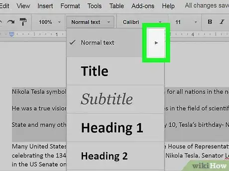 Imagen titulada Double Space in Google Docs Step 17