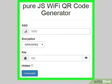 Imagen titulada Make a QR Code to Share Your WiFi Password Step 3