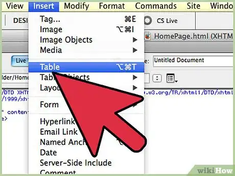 Imagen titulada Make a Web Page Using Dreamweaver Step 5