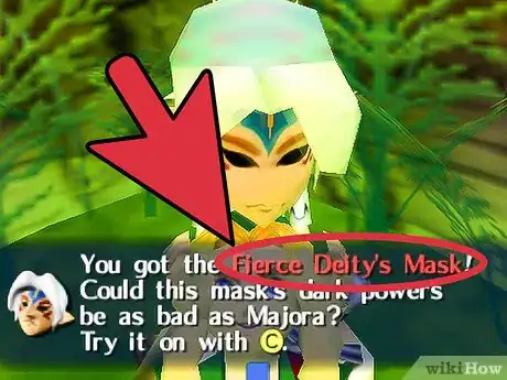 Imagen titulada Get Fierce Deity's Mask on Majora's Mask Step 6