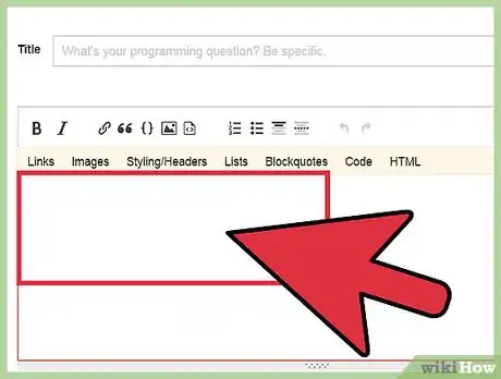 Imagen titulada Ask a Question on Stack Overflow Step 9