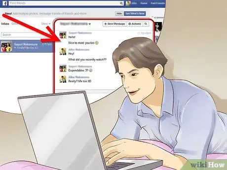 Imagen titulada Pick up Women on Facebook Step 5