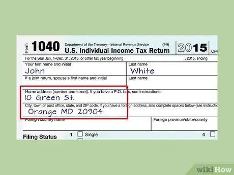 Imagen titulada Fill out IRS Form 1040 Step 6