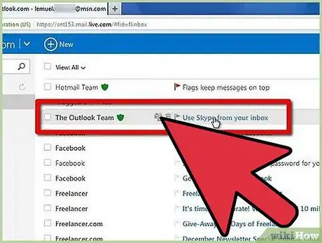 Imagen titulada Forward an Email to Someone in Hotmail Step 3