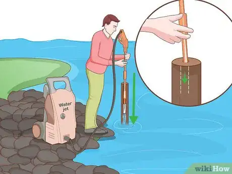 Imagen titulada Install Posts in the Water for a Dock or Pier Step 6