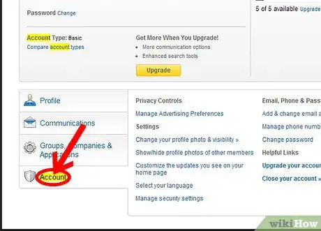 Imagen titulada Add an Extra Email Address on LinkedIn Step 5